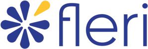 Fleri logos blue